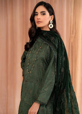 Zarif Unstitcehd 3 Piece Embroidered Eid Lawn Collection'2023-ZEL-01-Grecia